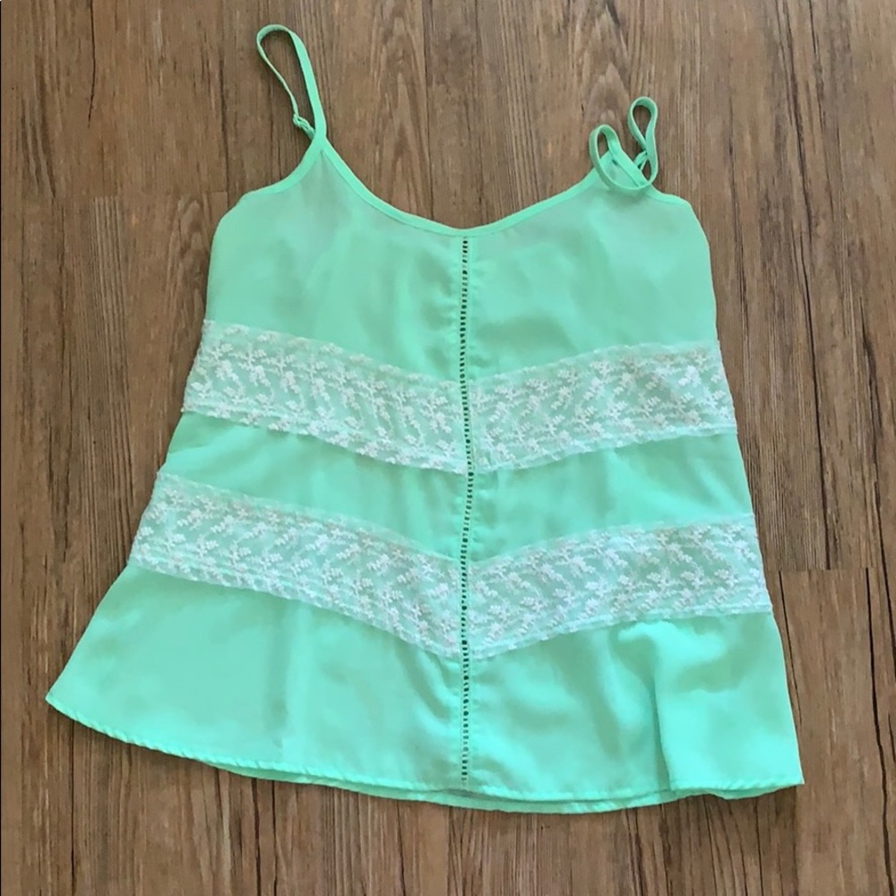 Spaghetti strap top from buckle